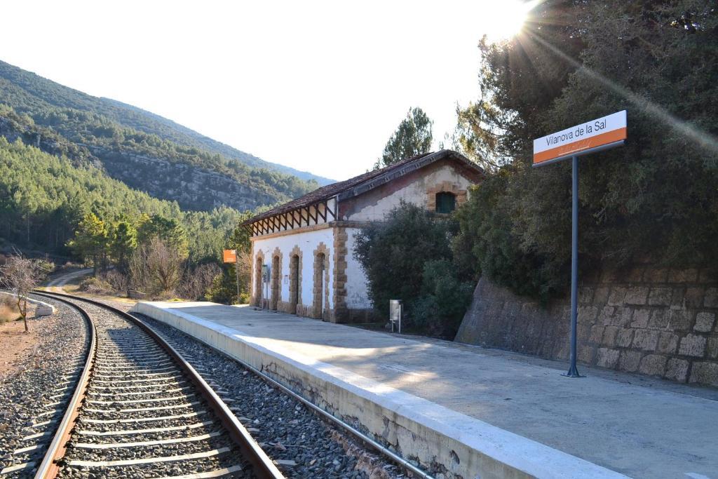 Cal Ribero Aparthotel Vilanova De La Sal Buitenkant foto